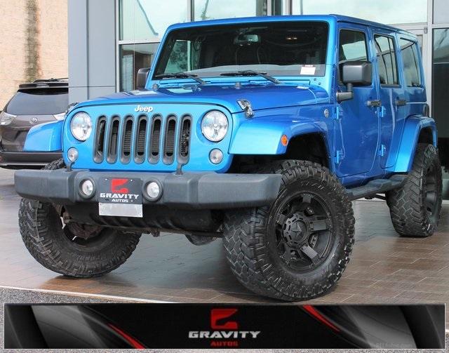 Used 15 Jeep Wrangler Unlimited Rubicon For Sale 27 497 Gravity Autos Roswell Stock 5485