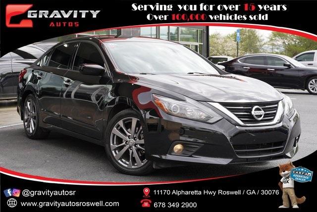 2018 nissan altima sr black